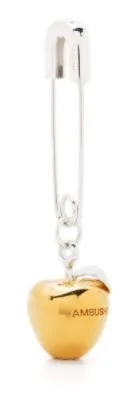 Apple Charm Earring