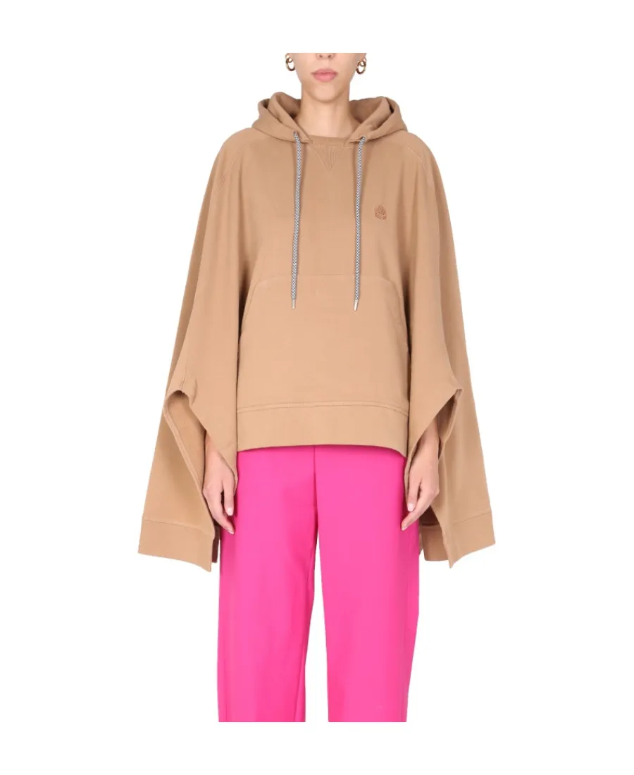 Drawstring Hooded Poncho