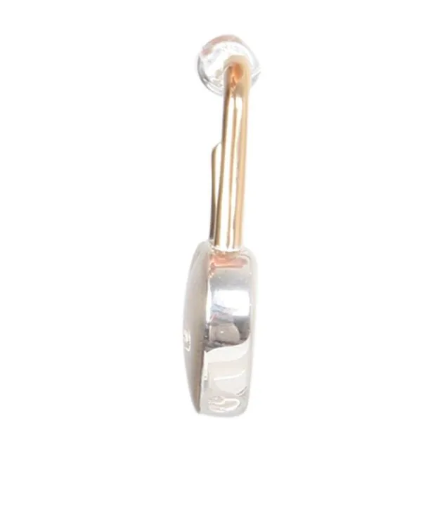 Heart Padlock Single Earring