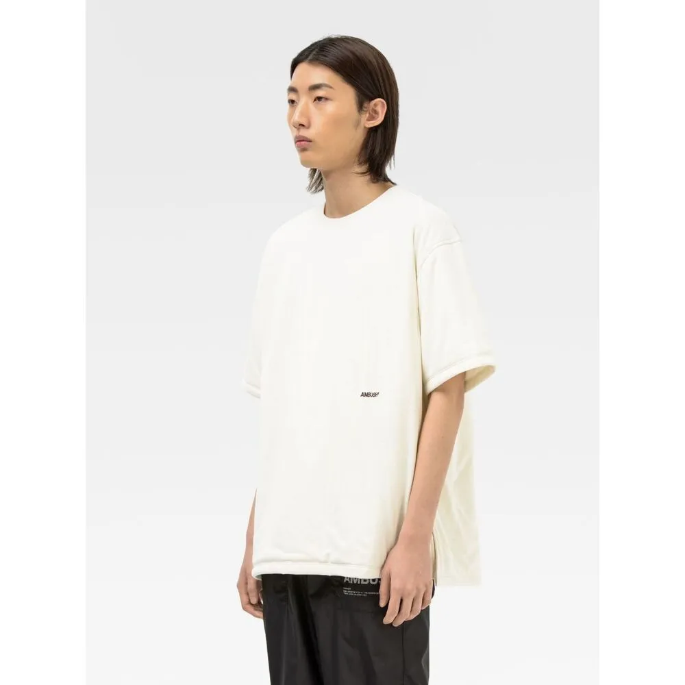 Padded Crewneck T-Shirt