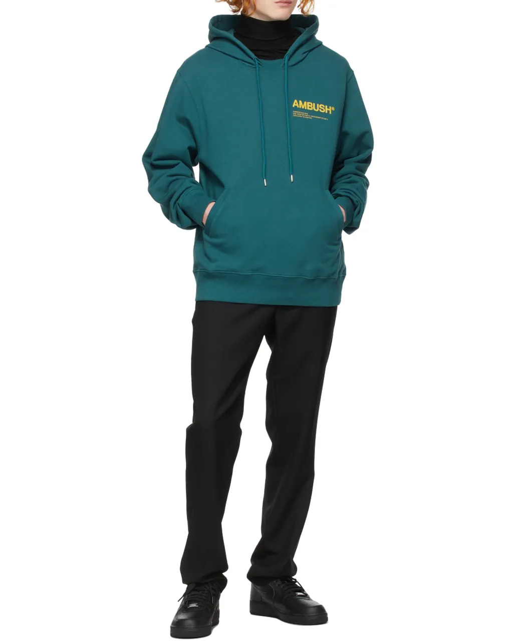 Chest Logo-Print Hoodie