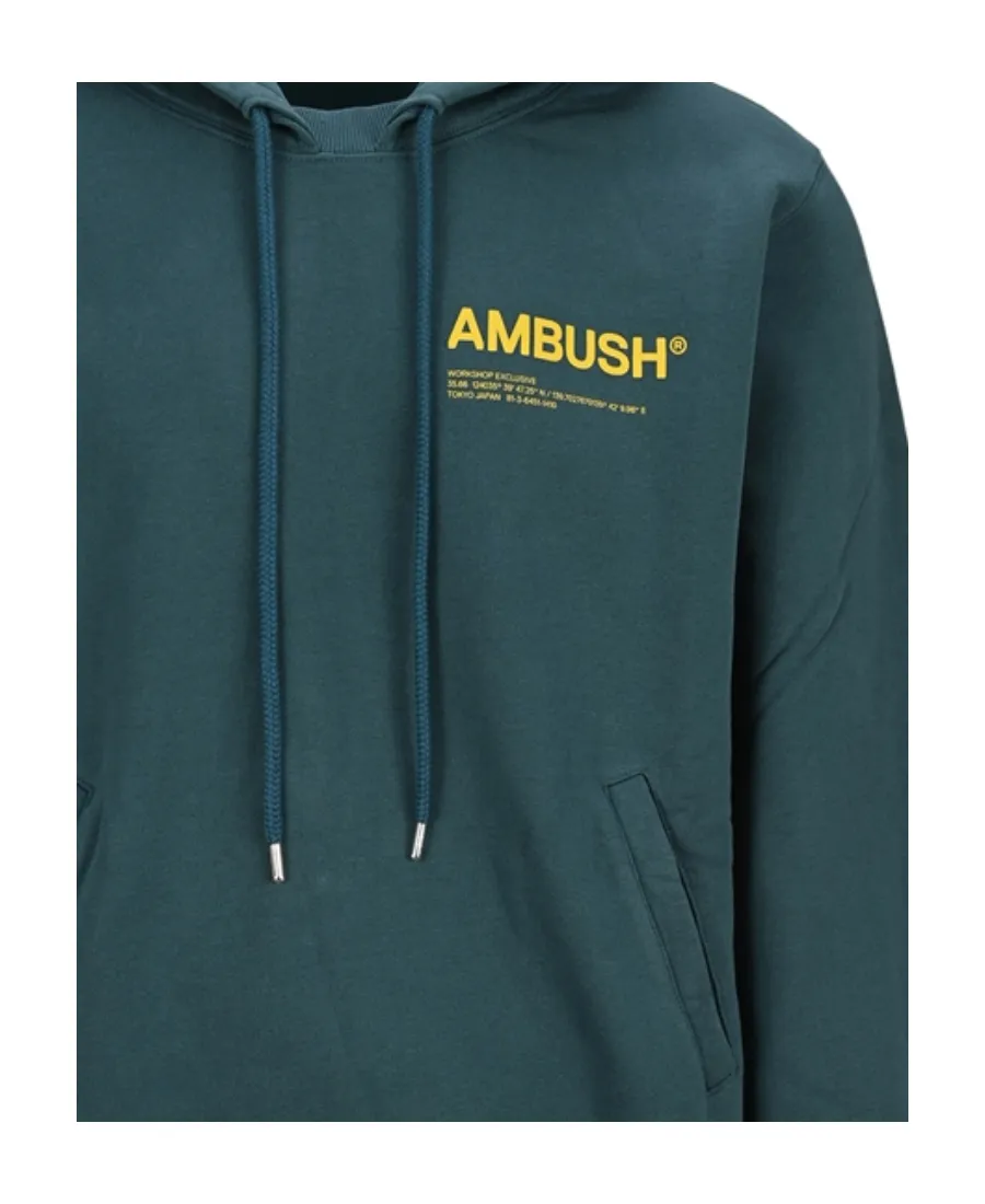 Chest Logo-Print Hoodie