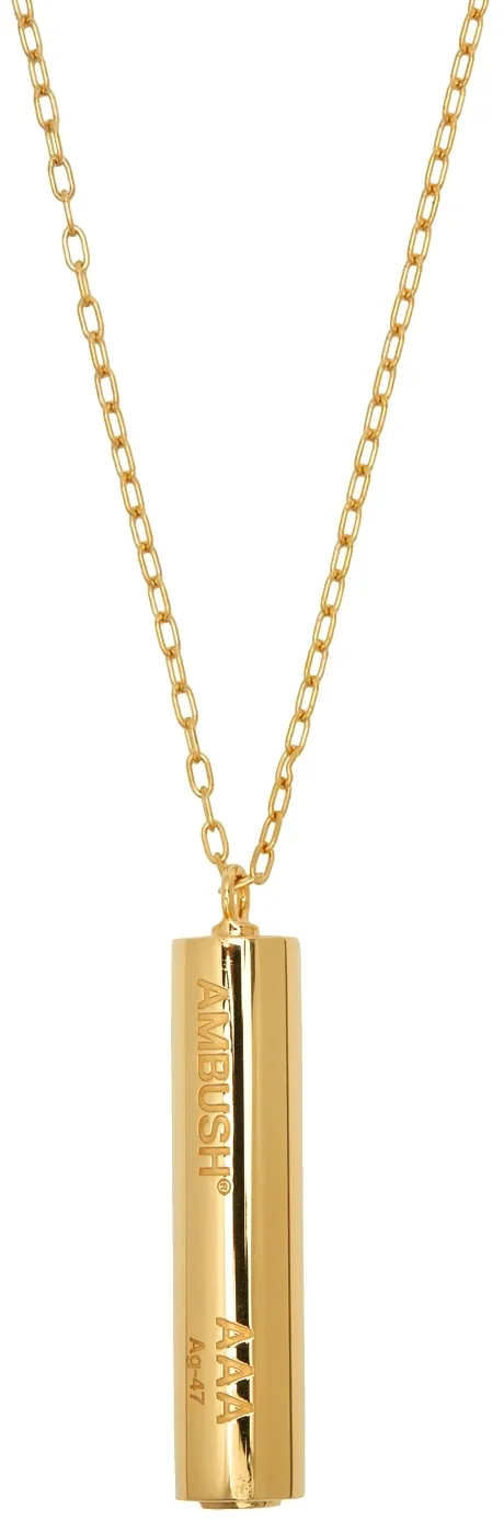 Battery Charm Necklace