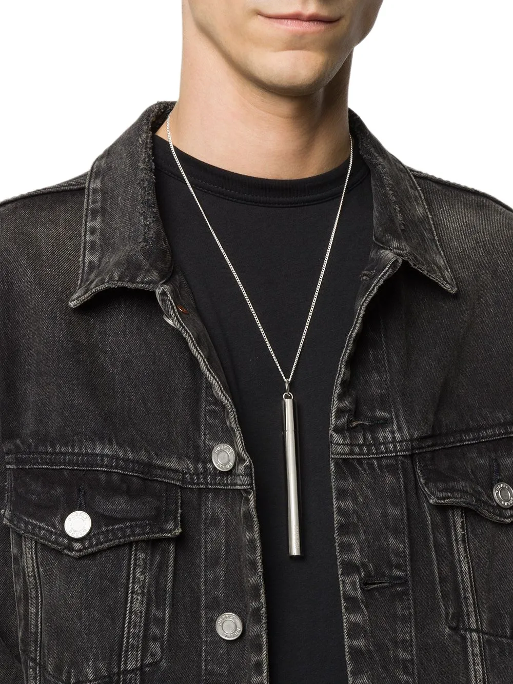 Cigarette Case Pendant Necklace