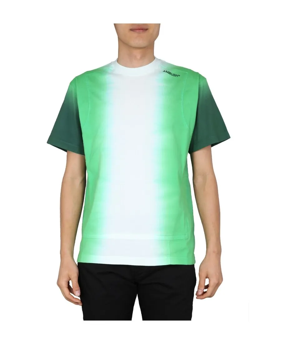 Logo-Print Tie-Dye T-Shirt
