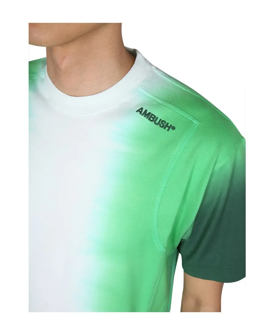 Logo-Print Tie-Dye T-Shirt