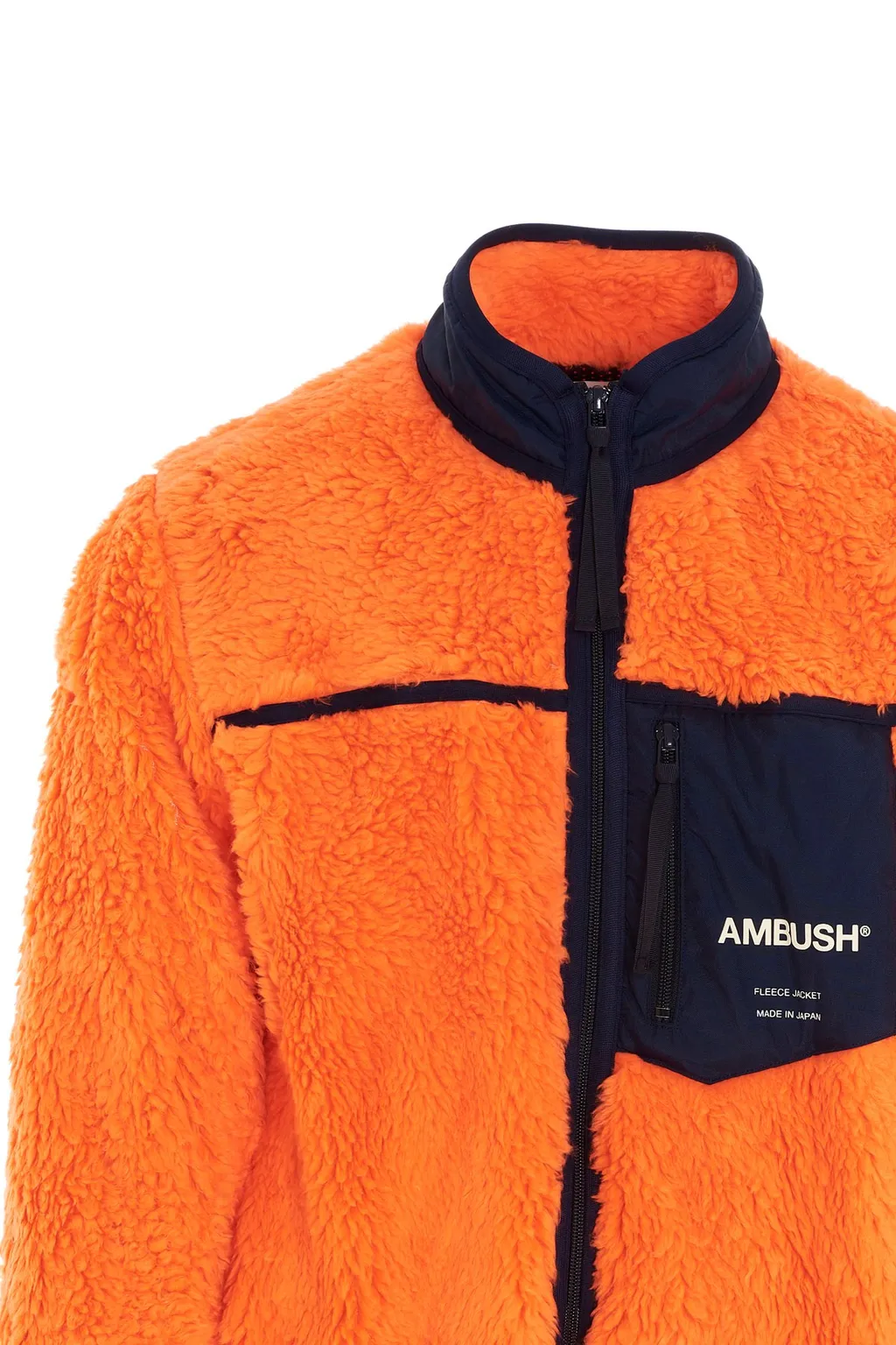 Logo Print Fleece Jacket