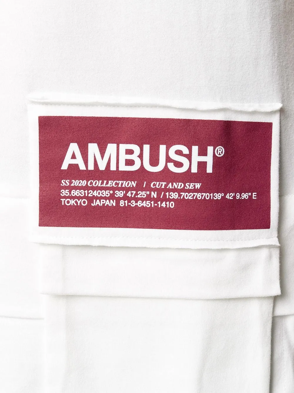 Logo Pocket Detail T-Shirt