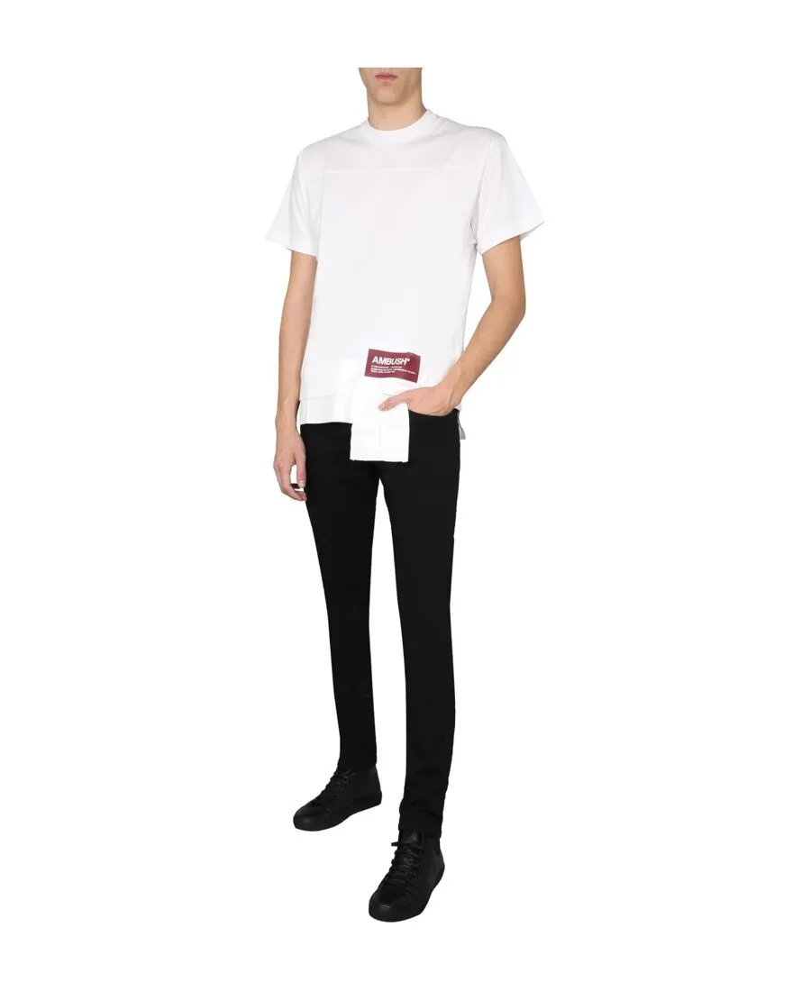 Logo Pocket Detail T-Shirt