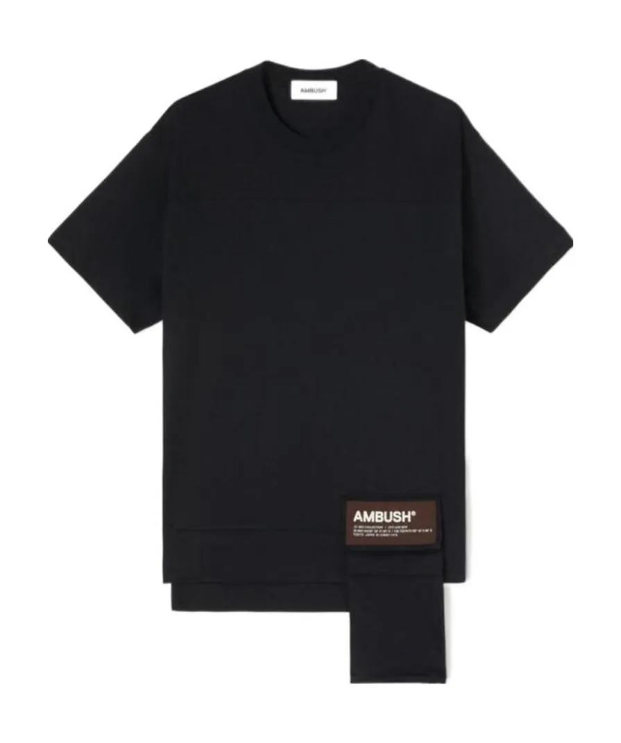 Logo Patch Crewneck T-Shirt