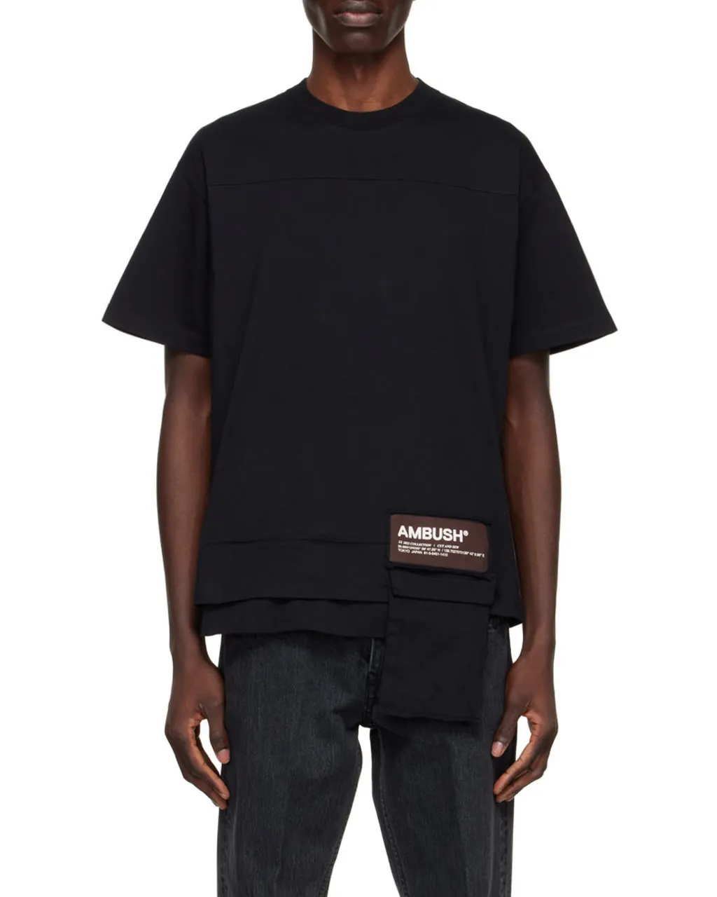 Logo Patch Crewneck T-Shirt