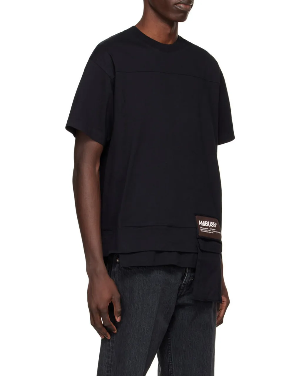Logo Patch Crewneck T-Shirt
