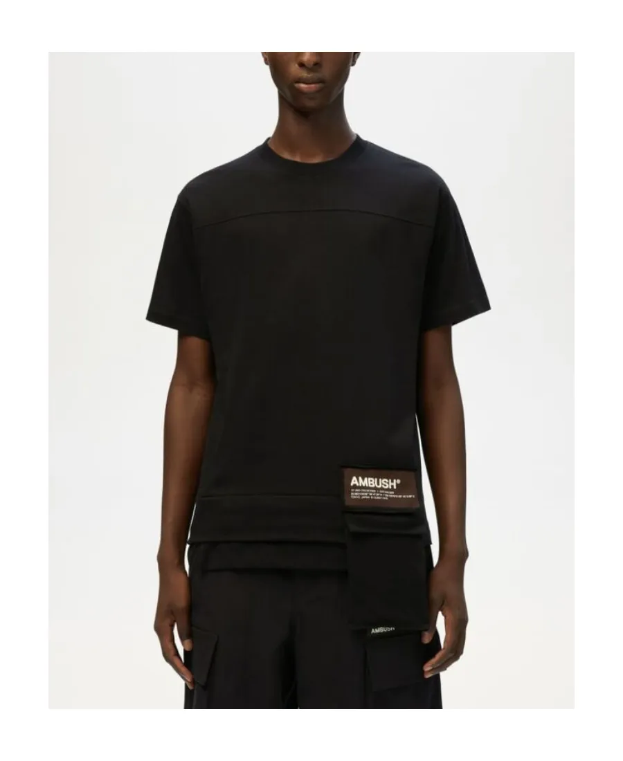 Logo Patch Crewneck T-Shirt