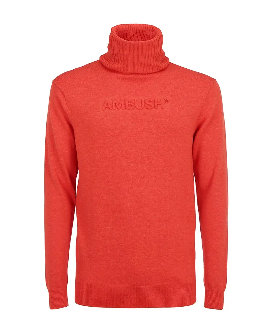 Logo High-Necked Sweater