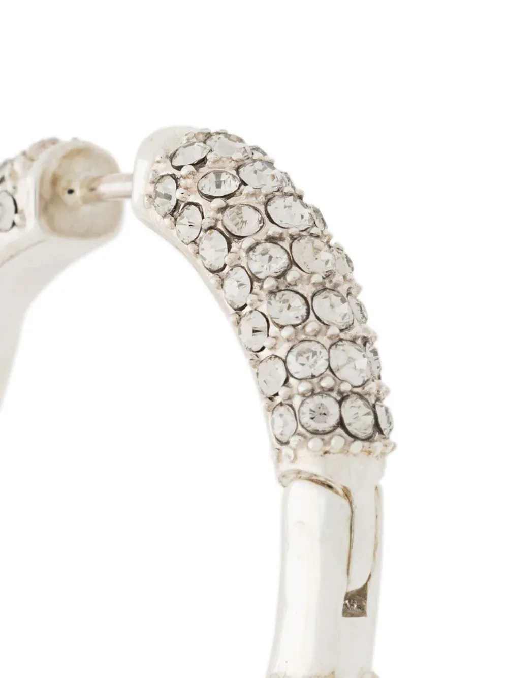 Pearl Crystal Ring Earrings