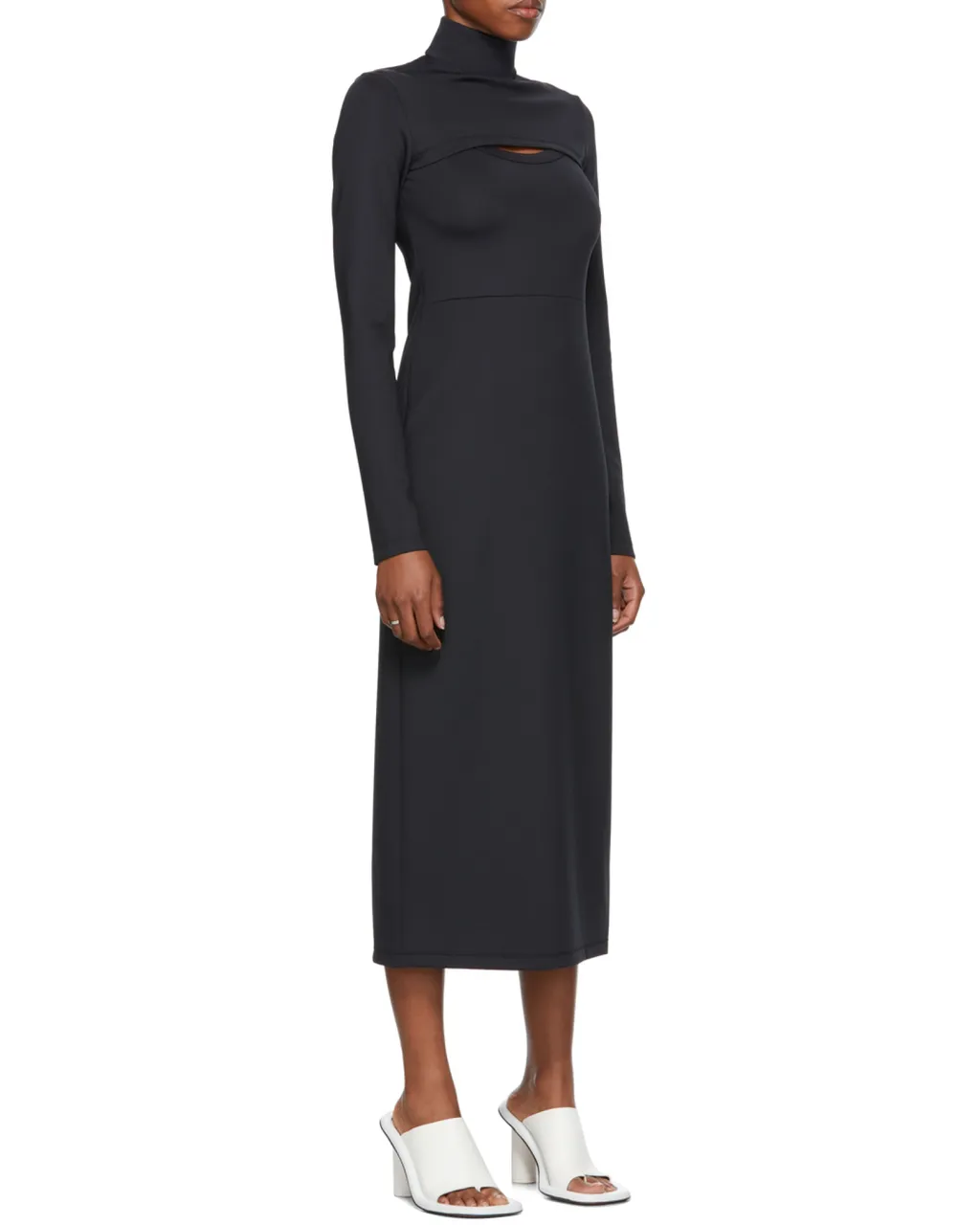 Turtleneck Slim Fit Dress