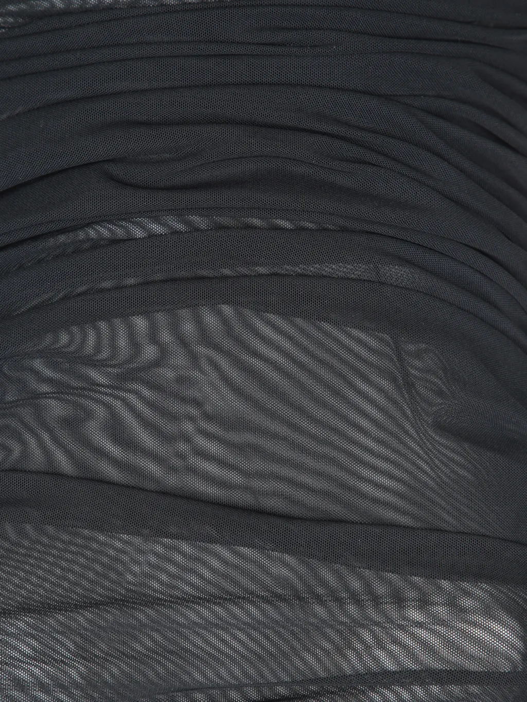 Mesh Wavy Detail Dress