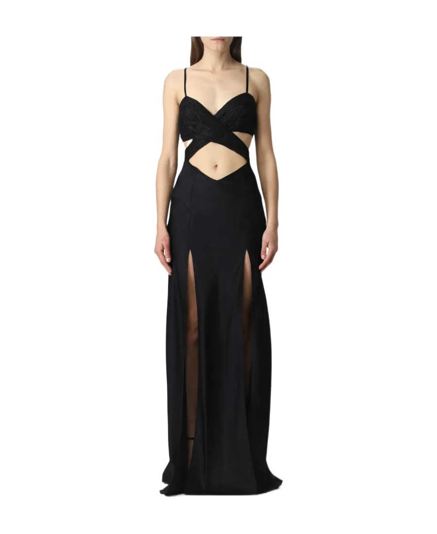Cut-Out Detail Maxi Dress
