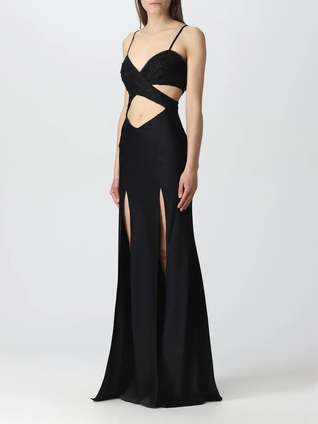 Cut-Out Detail Maxi Dress
