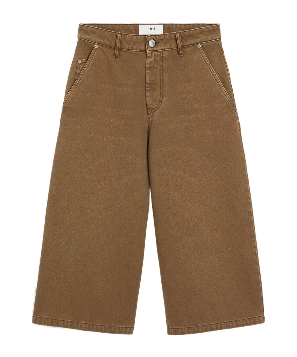 Long Denim Bermuda Shorts