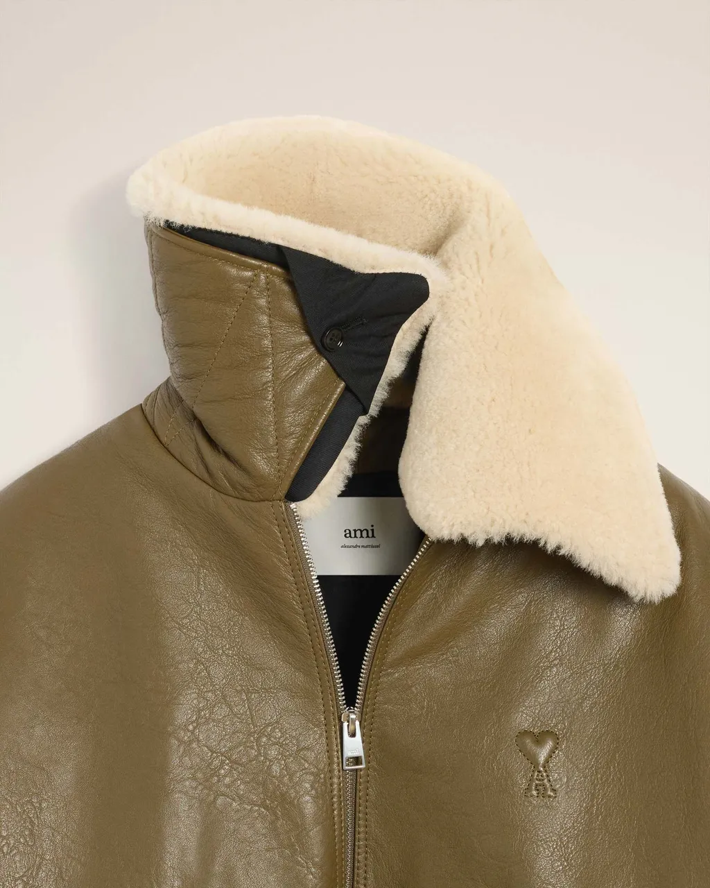 Logo Patch Zip-Up Jacket