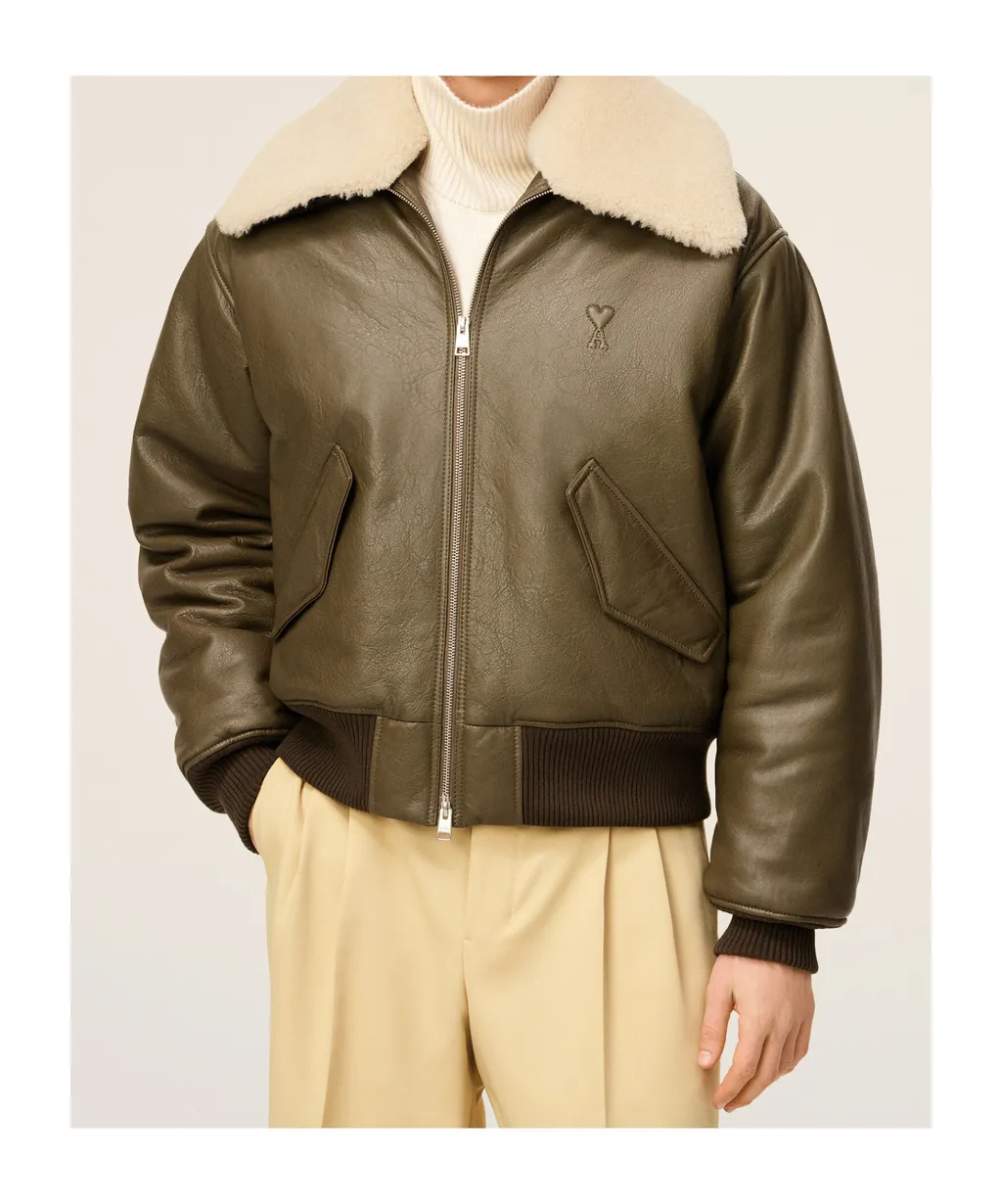 Logo Patch Zip-Up Jacket