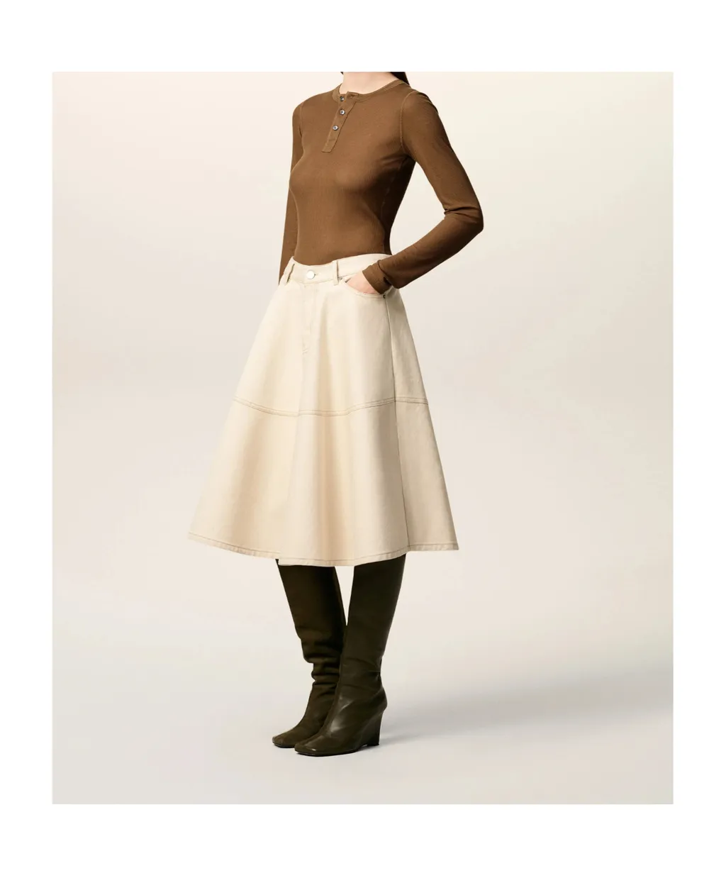 Low-Waist Skirt