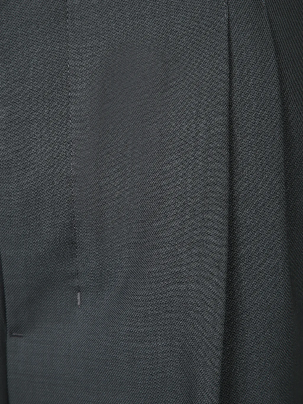 Pleated Cropped Leg Trousers