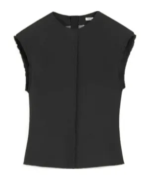 Edge Detail Sleeveless Top