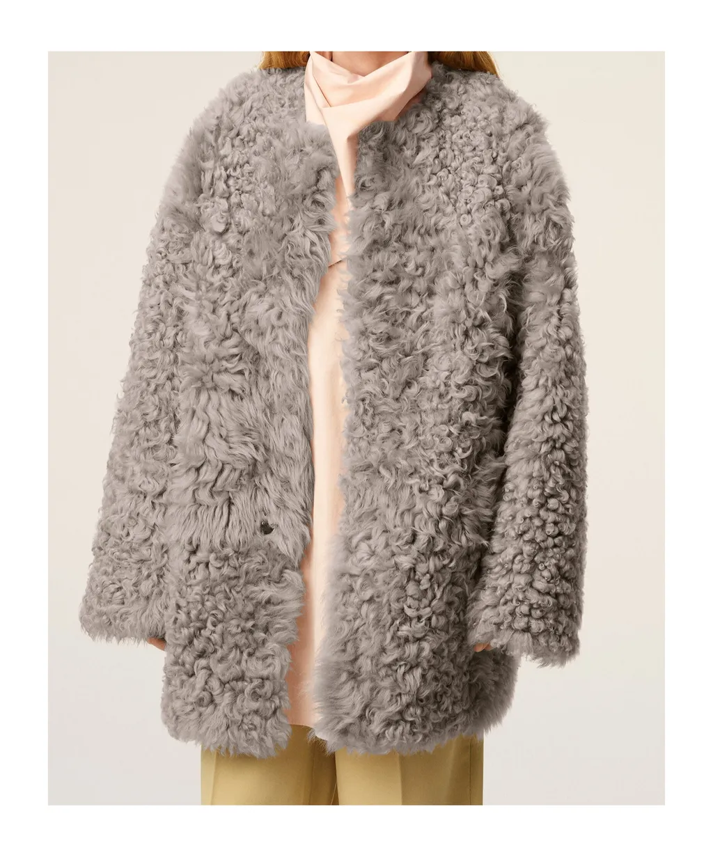 Shearling Short Coat