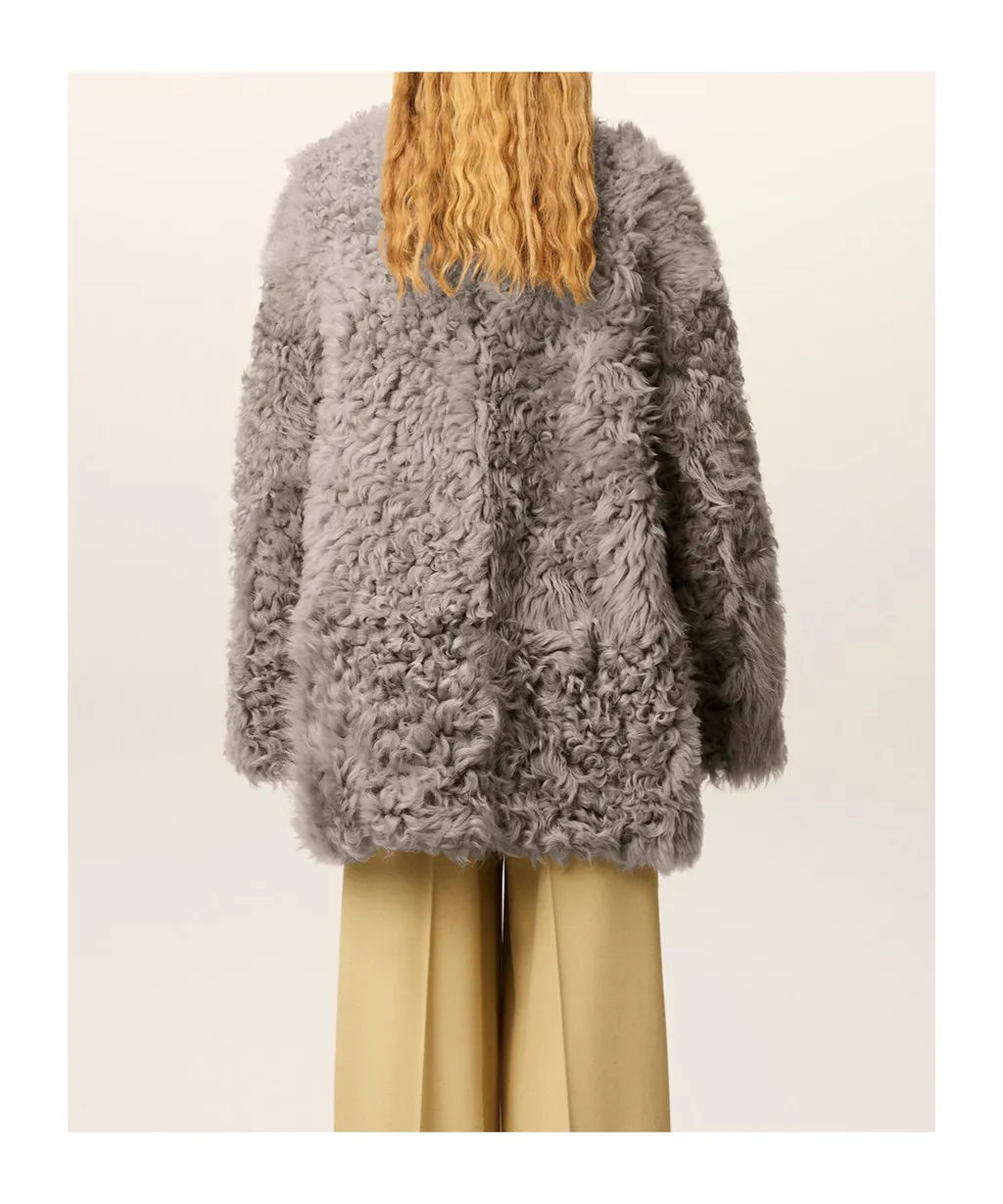Shearling Short Coat