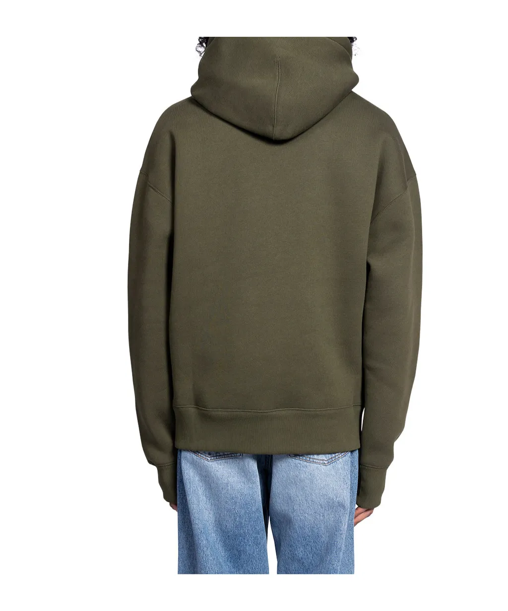 Long-Sleeved Drawstring Hoodie