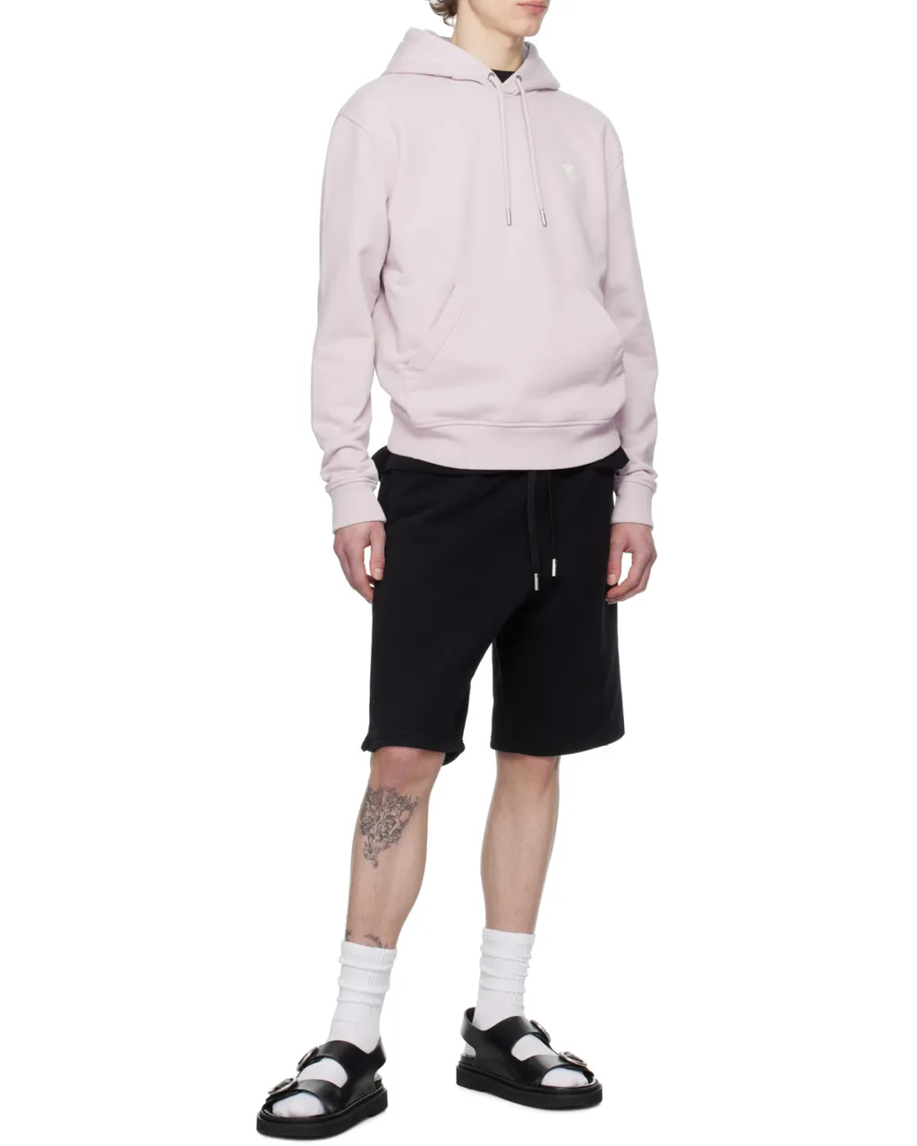 Ami De Coeur Logo-Embroidered Drawstring Hoodie