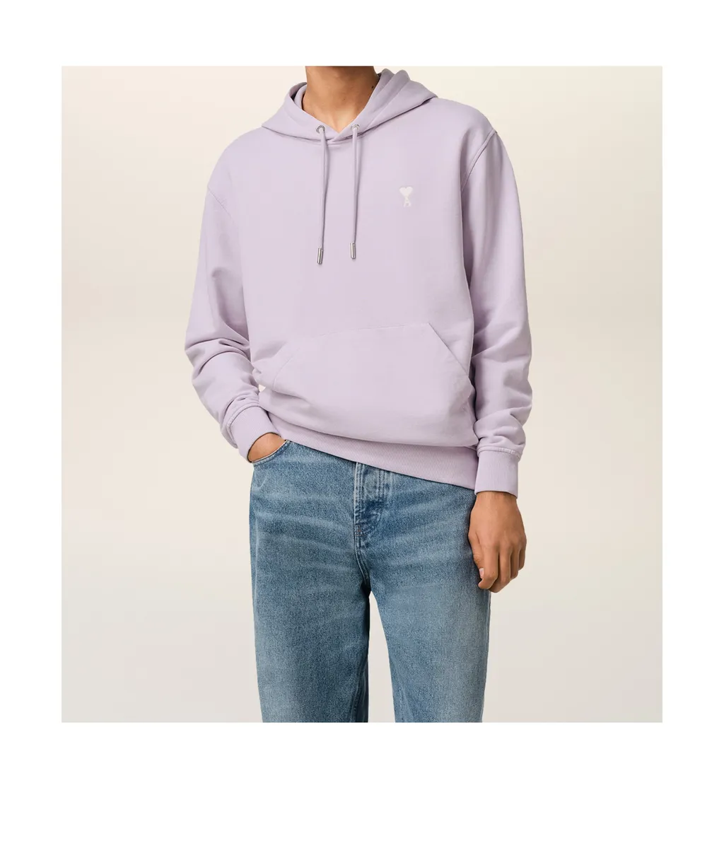 Ami De Coeur Logo-Embroidered Drawstring Hoodie