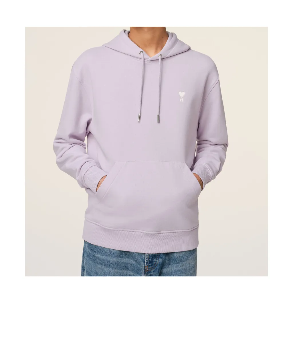 Ami De Coeur Logo-Embroidered Drawstring Hoodie
