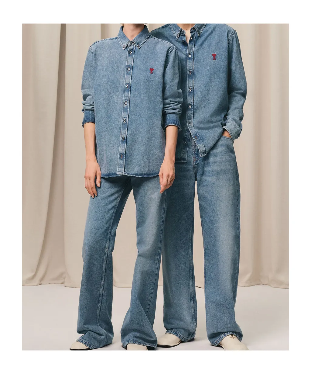 Ami De Coeur Curved Hem Shirt