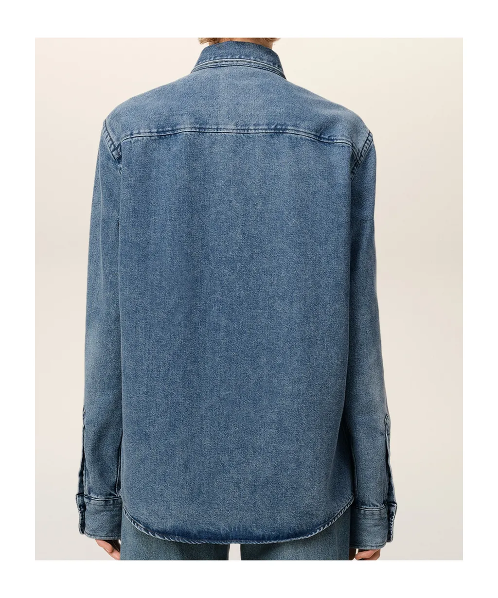 Ami De Coeur Curved Hem Shirt