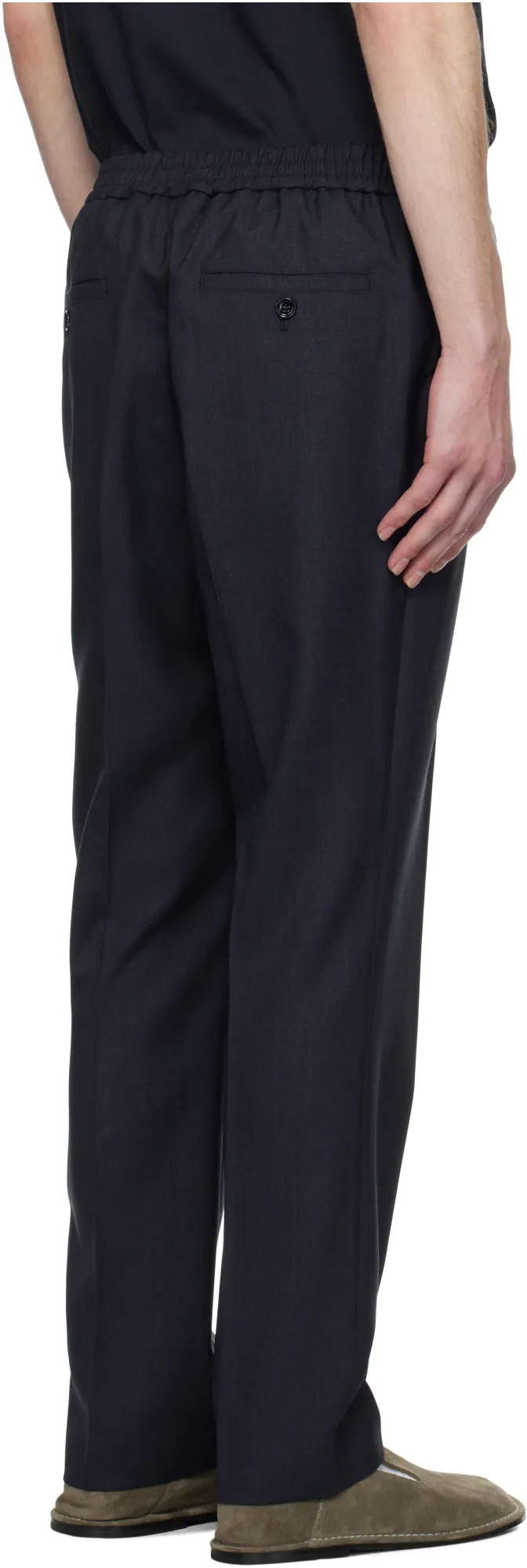 Straight-Leg Trousers