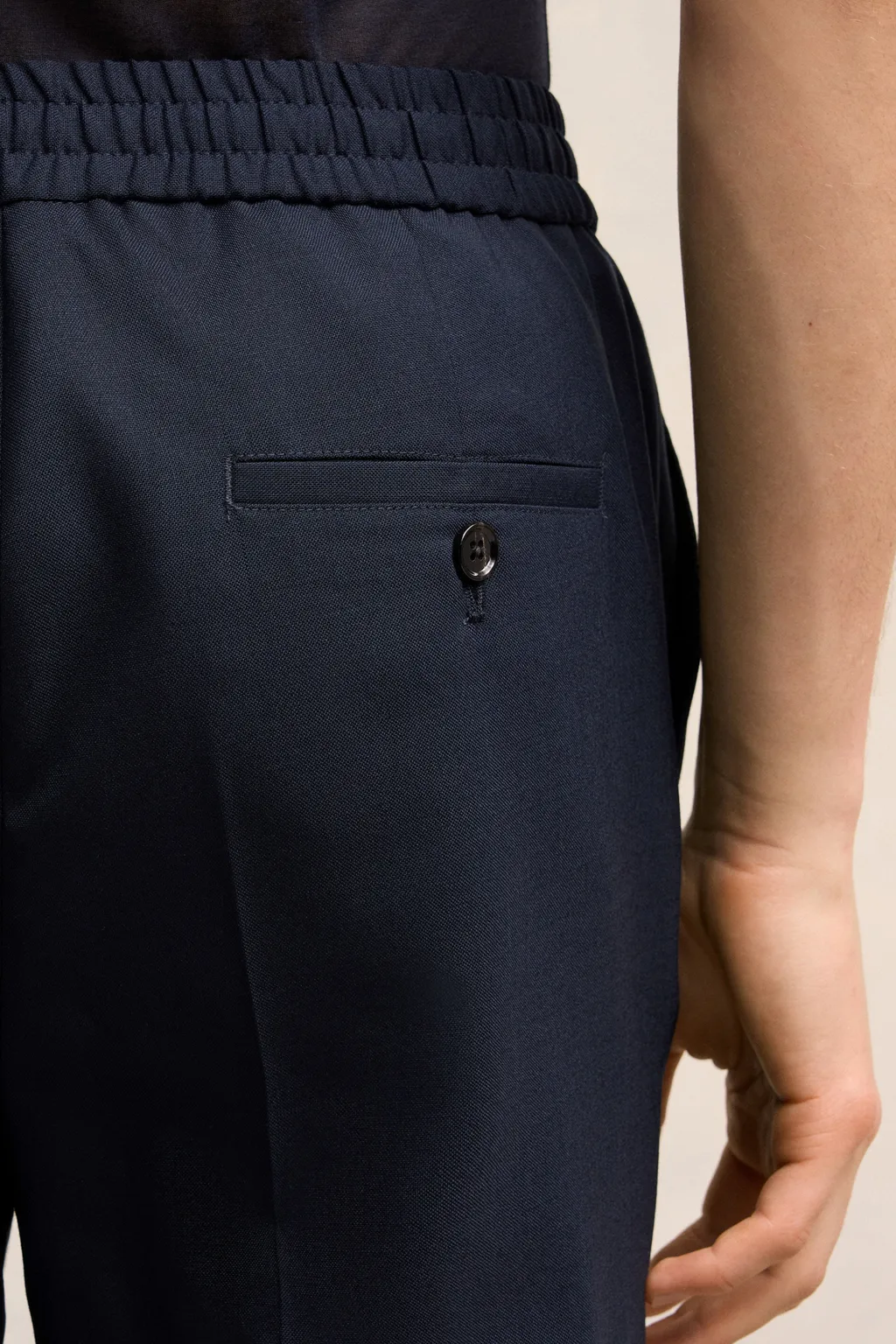 Straight-Leg Trousers