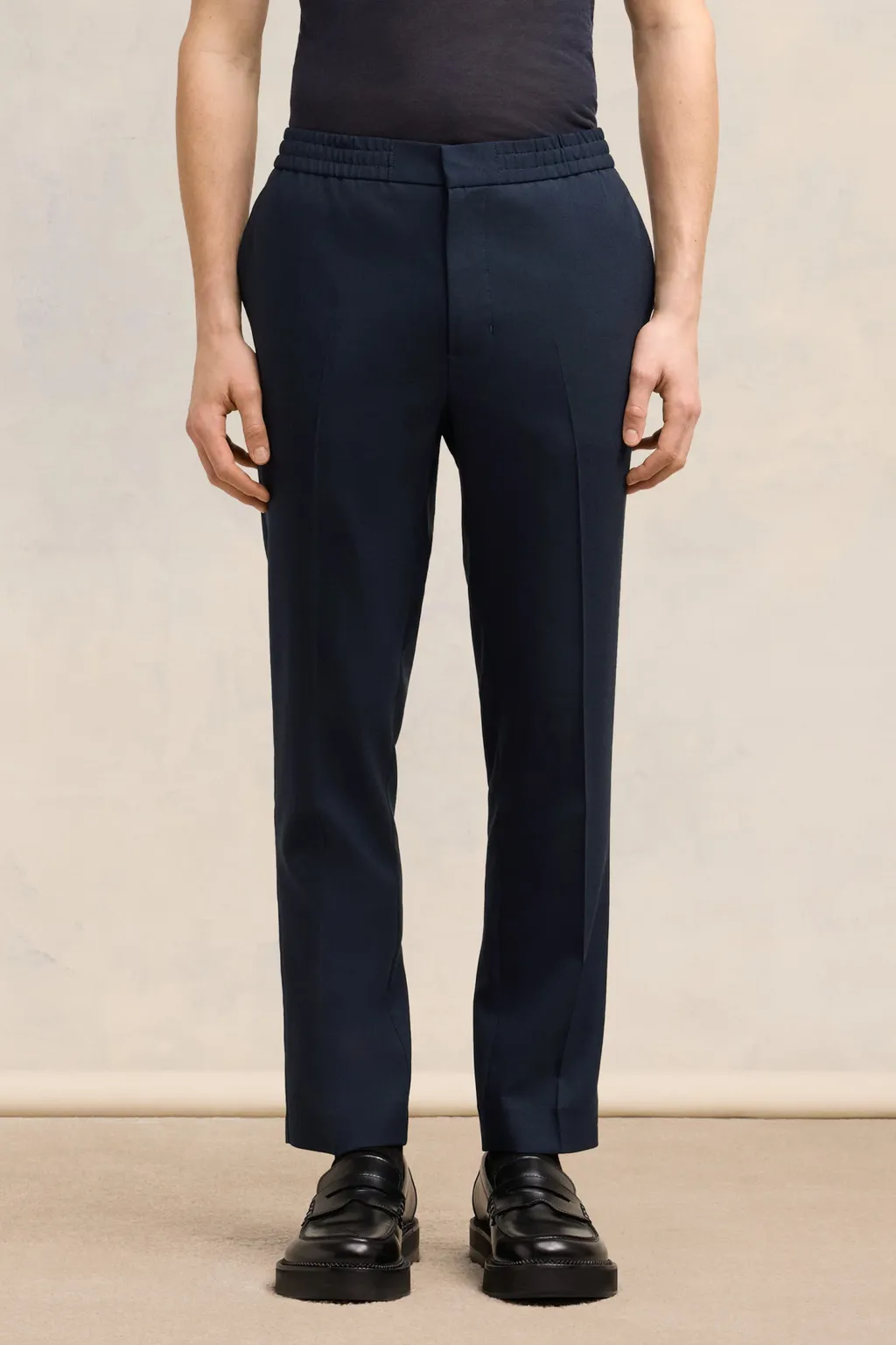 Straight-Leg Trousers