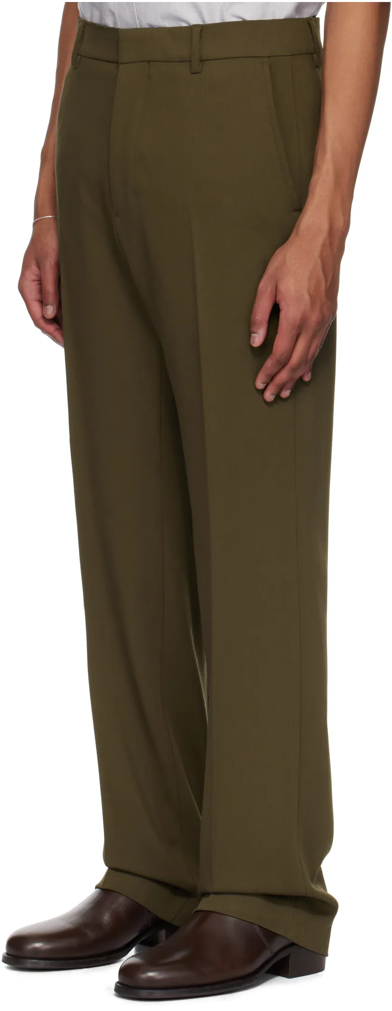 Pleated Tailored Trousers