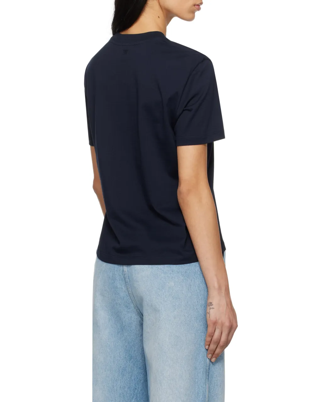 Ami De Coeur Logo-Embroidered Crewneck T-Shirt