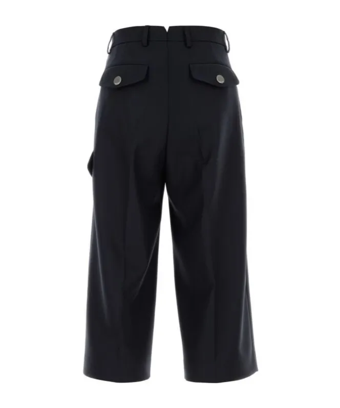 Hook Fastened Bermuda Shorts