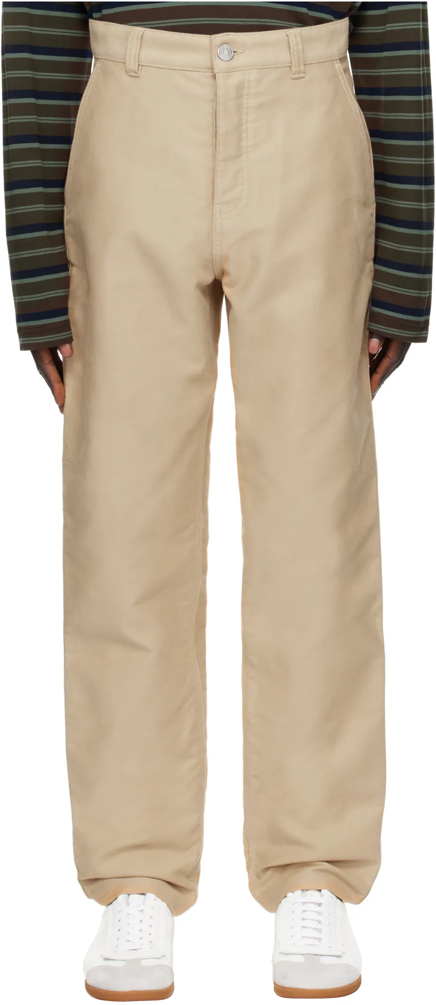 Logo-Patch Worker Trousers