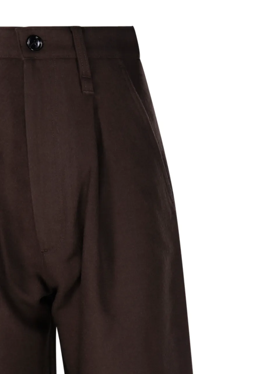 Gabardine Cargo Trousers