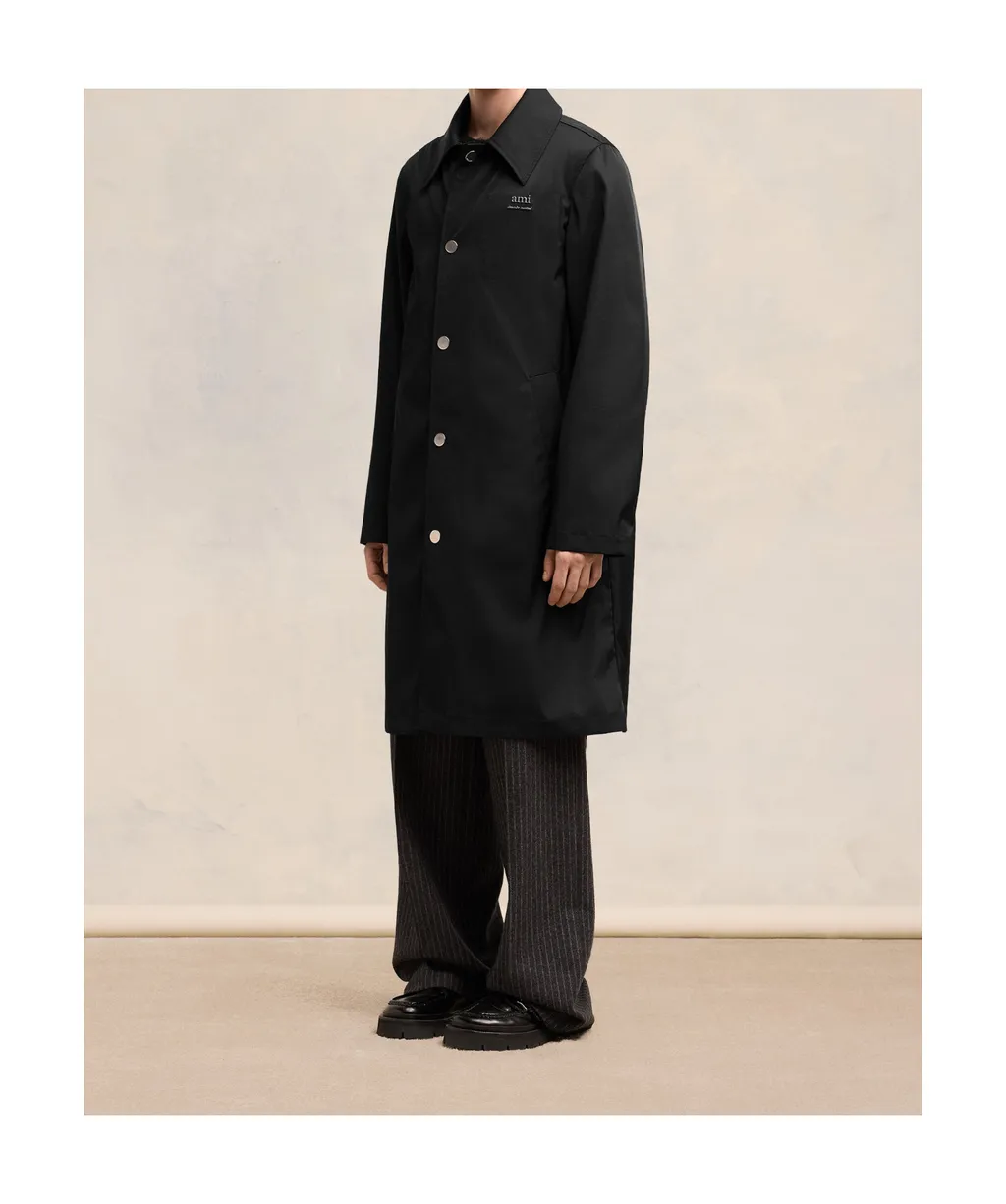 Technical Twill Raincoat