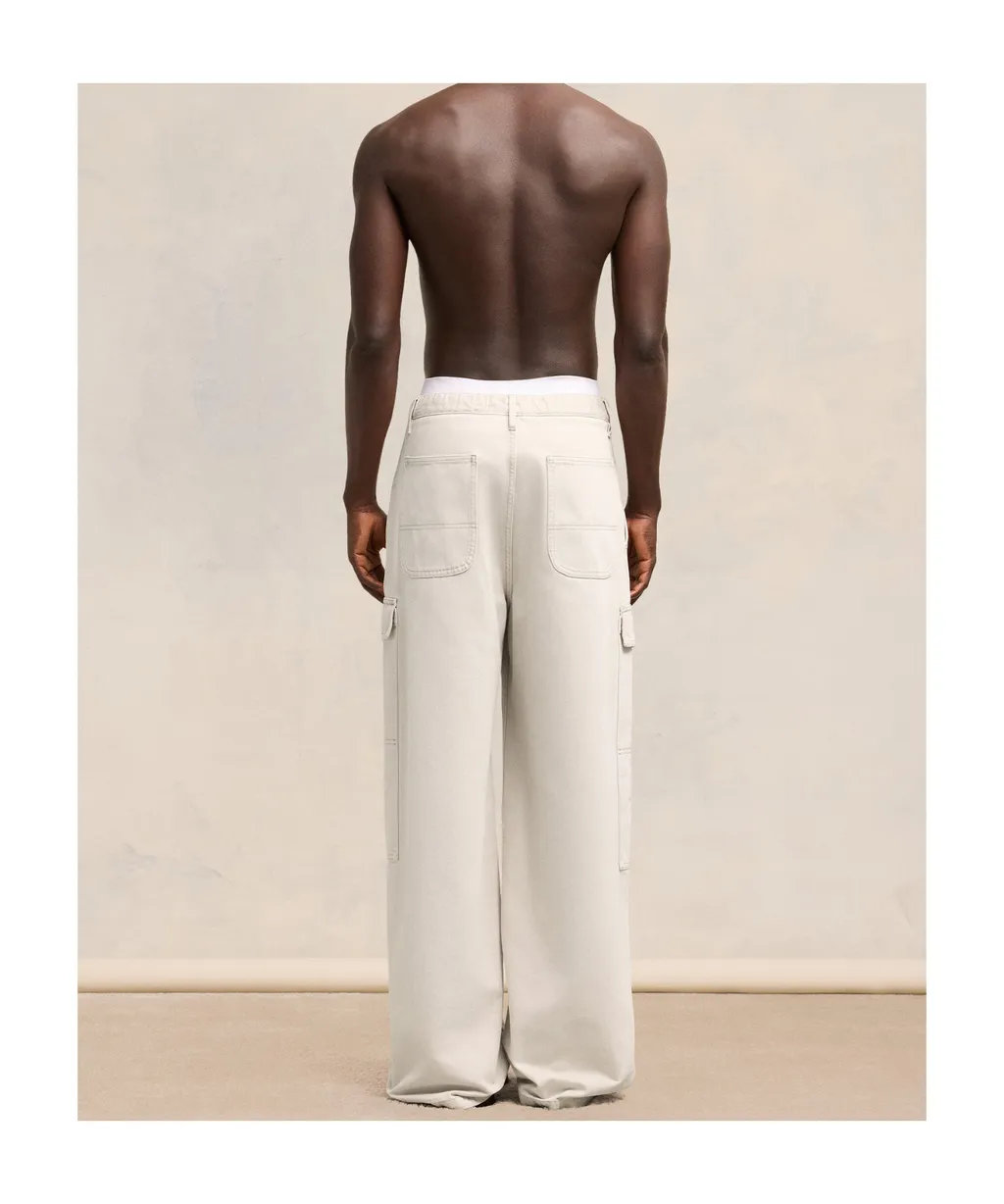 Relaxed Fit Cargo Jeans