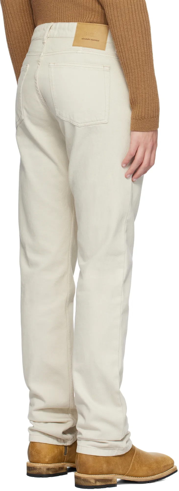 Logo Patch Regular Fit Jeans