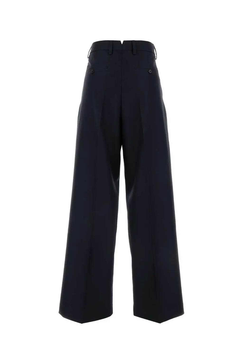 Pleated Large Fit Trousers
