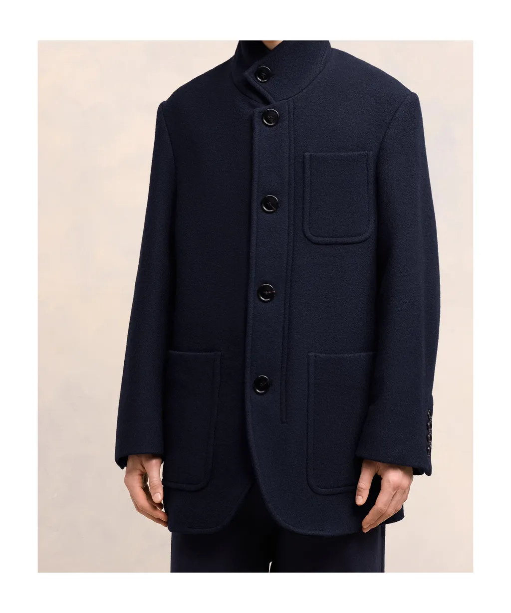 High Collar Short Coat